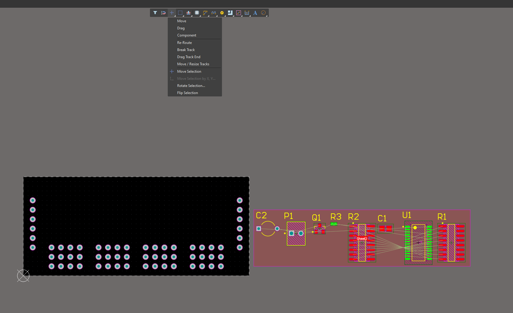 Placing Footprints